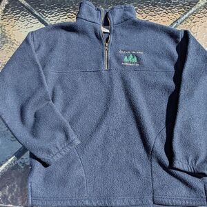 Vintage Tahoe Activewear Orcas Island Washington 1/4 Zip